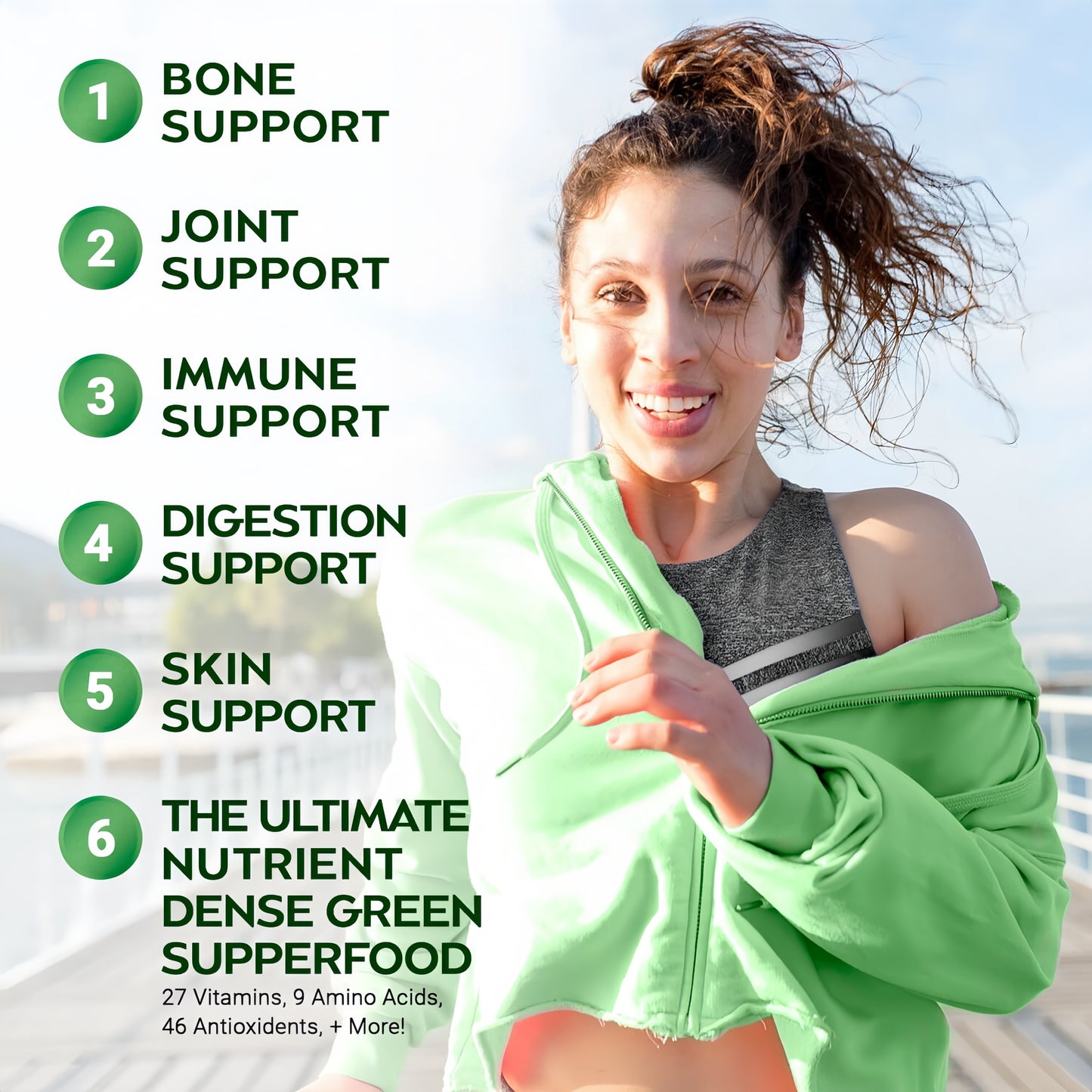 Moringa Capsules – 800mg Pure Moringa Powder Supplement – 60 Capsules for Natural Energy, Immune System, Skin & Gut Health Support, Green Antioxidant Superfood, Essential Vitamins & Amino Acids